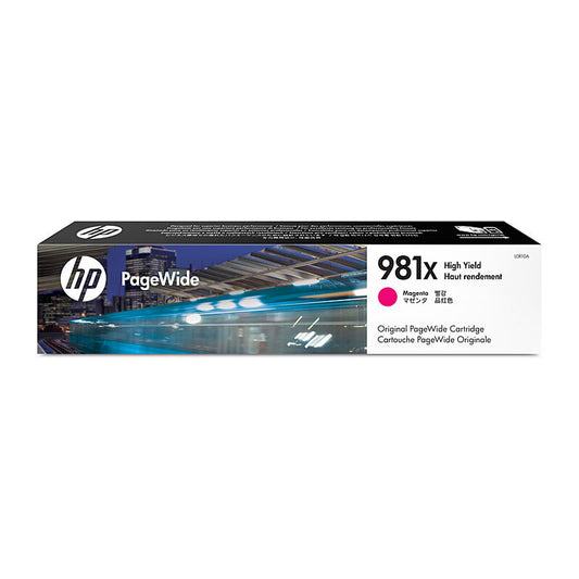 Genuine HP 981X Magenta (L0R10A) Ink Cartridge