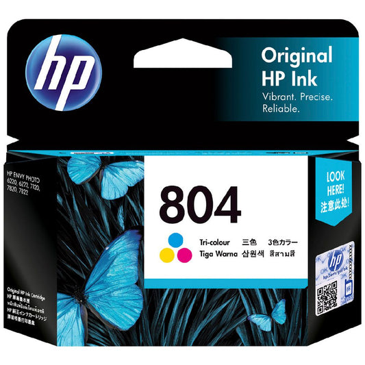 Genuine HP 804 Colour Ink Cartridge T6N09AA