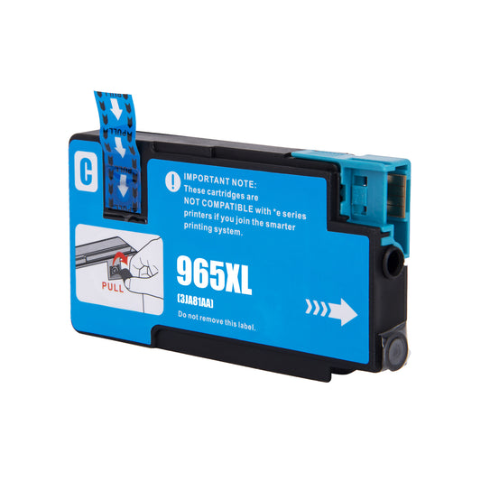Compatible HP 965XL Cyan (3JA81AA) Ink Cartridge