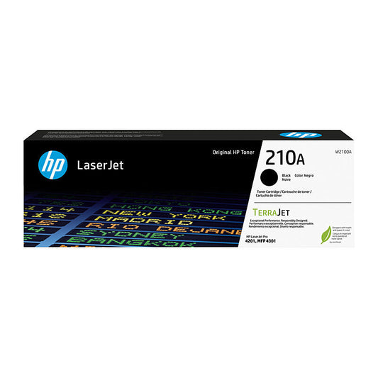 Genuine HP 210A Black W2100A Toner Cartridge