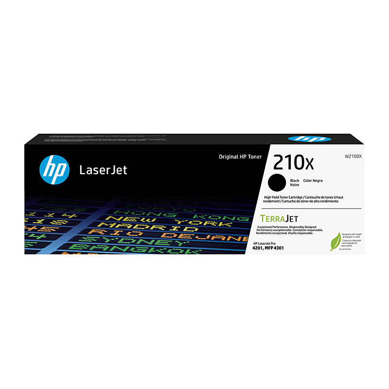 Genuine HP 210X Black W2100X Toner Cartridge