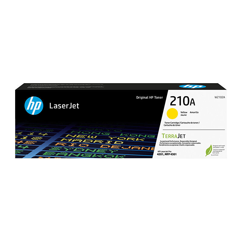 Genuine HP 210A Yellow W2102A Toner Cartridge