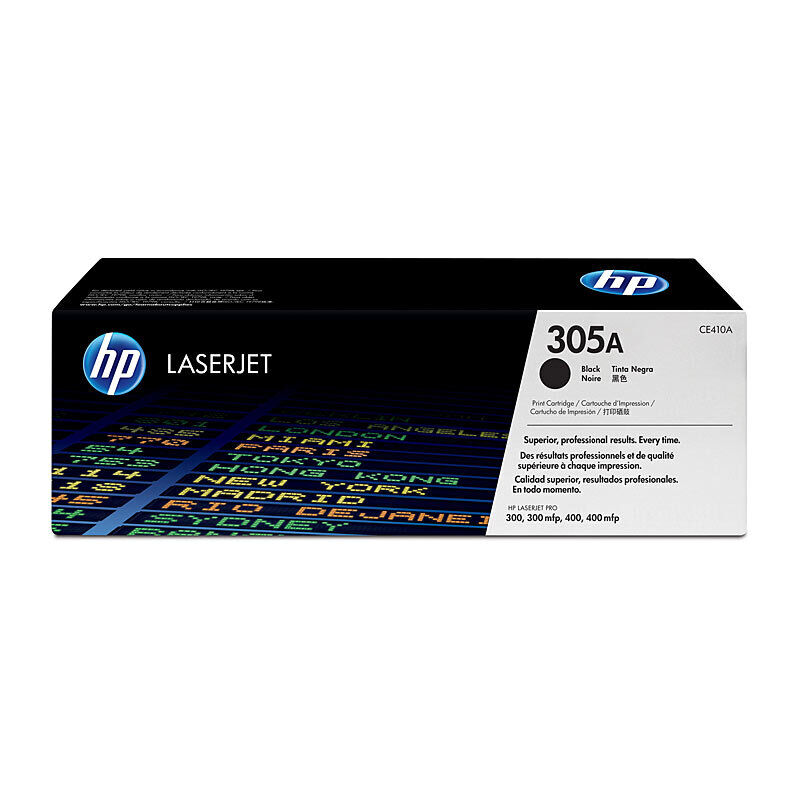 Genuine HP CE410A Black Toner Cartridge