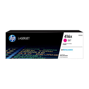 Genuine HP W2043X (416X) High Yield Magenta Toner Cartridge