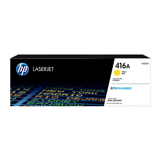 Genuine HP W2042A (416A) Yellow Toner Cartridge
