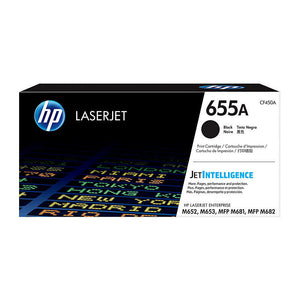 Genuine HP CF450A (655A) Black Toner Cartridge