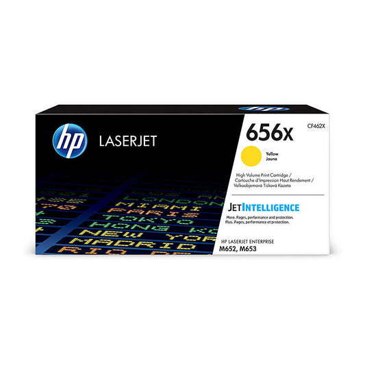 Genuine HP CF462X (656X) Yellow Toner Cartridge