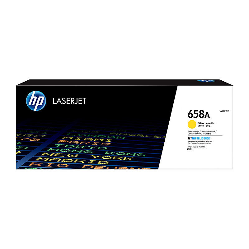 Genuine HP 658A Yellow W2002A Toner Cartridge