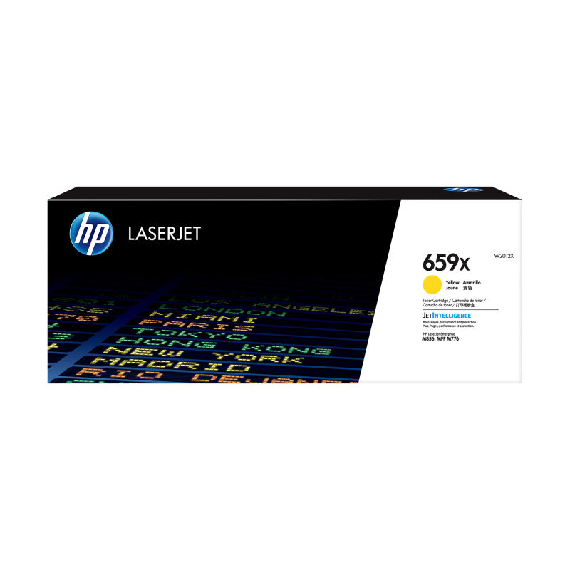 Genuine HP W2012X (659X) Yellow Toner Cartridge