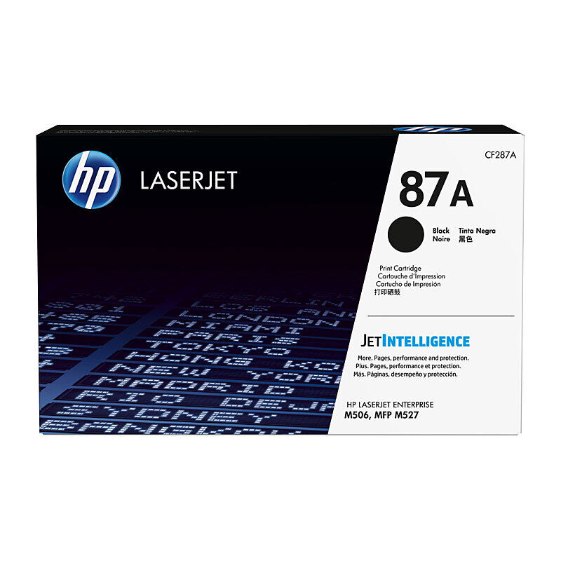 Genuine HP CF287A 87A Black Toner Cartridge