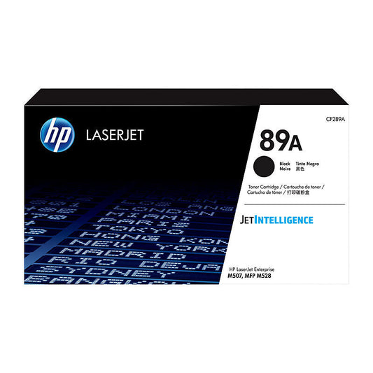 Genuine HP CF289A 89A Black Toner Cartridge