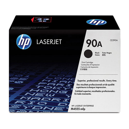 Genuine HP 90A (CE390A) Black Toner Cartridge