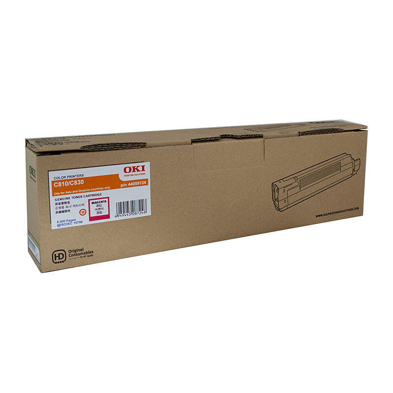 Genuine OKI 44059134 Magenta Toner Cartridge