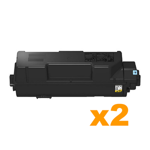 2 x Compatible Kyocera TK1264 Black Toner Cartridges