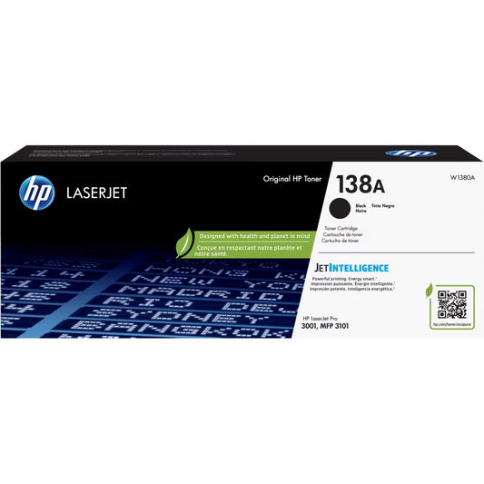 Genuine HP W1380A (138A) Black Toner Cartridge