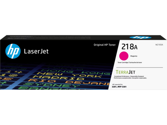 Genuine HP 218A Magenta W2183A Toner Cartridge