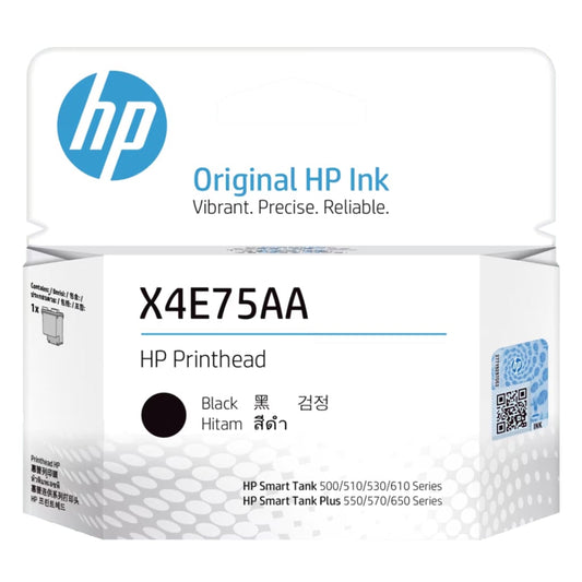 Genuine HP X4E75AA Black Printhead