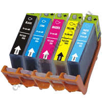 Any 5 Compatible Canon BCI6BK/C/M/Y/PC/PM Ink Cartridges