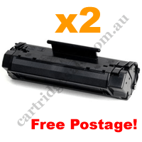 2 x Compatible Canon EPA Black Toner Cartridge Free Postage