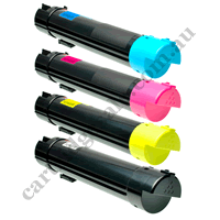 A Set Compatible Dell C7765 C7765DN Toner Cartridges B/C/M/Y