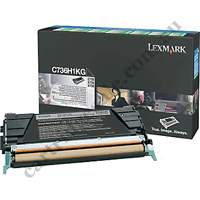 Genuine Lexmark C736H1KG Black Toner Cartridge