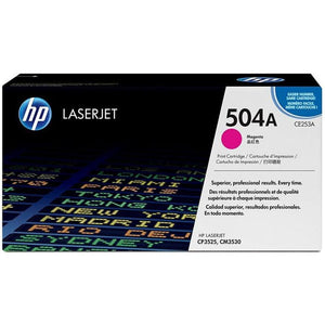 Genuine HP 504A Magenta CE253A Toner Cartridge