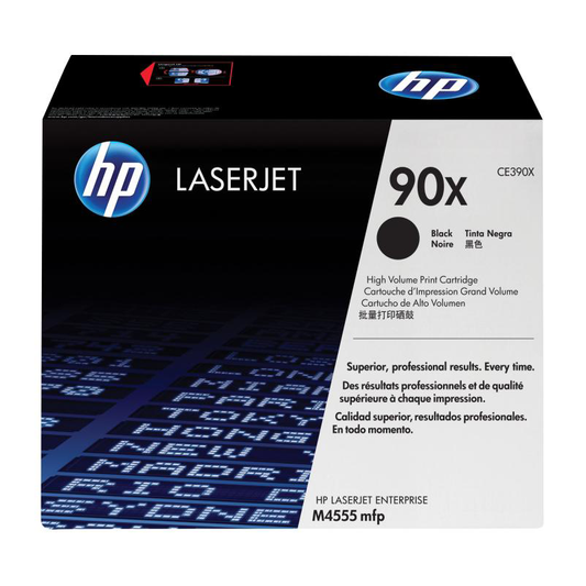 Genuine HP 90X (CE390X) Black Toner Cartridge High Capacity