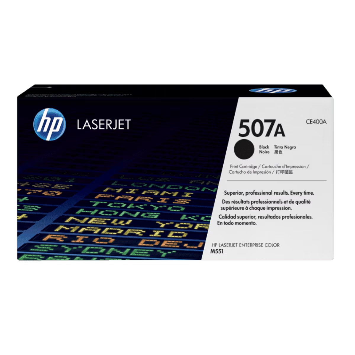 Genuine HP 507A Black CE400A Toner Cartridge