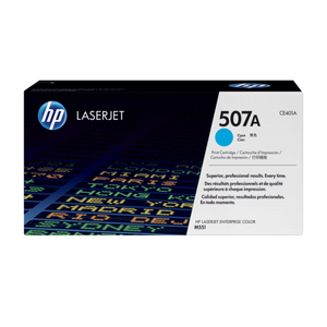 Genuine HP 507A Cyan CE401A Toner Cartridge