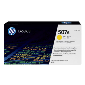 Genuine HP 507A Yellow CE402A Toner Cartridge