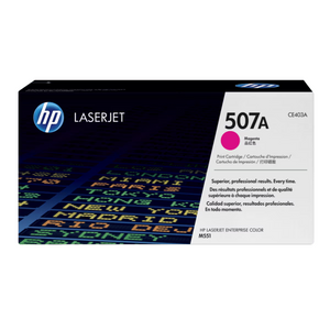 Genuine HP 507A Magenta CE403A Toner Cartridge