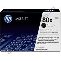 Genuine HP 80X CF280X High Yield Black Toner Cartridge