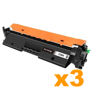 3 x Compatible HP 94X Black CF294X Toner Cartridges