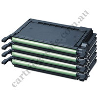 A Set Compatible Toner Cartridges for Samsung CLTK/C/M/Y508L