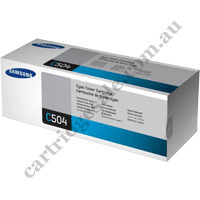 Genuine Samsung CLTC504S Cyan Toner Cartridge