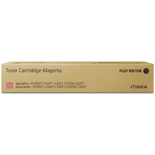 Genuine Xerox Fuji CT202636 Magenta Toner Cartridge