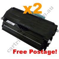 2 x Compatible Dell 2330dn 2350dn Black Toner Cartridge FreePost