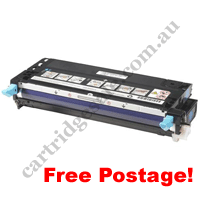 High Yield Compatible Dell 3130cn Cyan Toner Cartridge