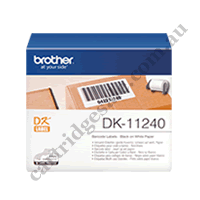 Genuine Brother DK11240 White Label Roll 102mm x 51mm