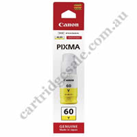 Genuine Canon GI60Y Yellow Ink Bottle