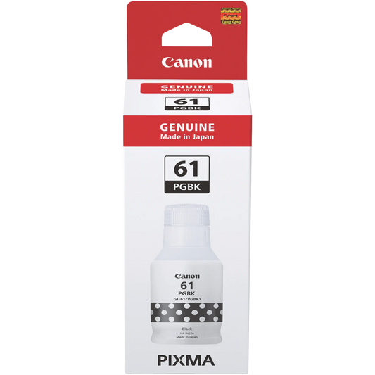 Genuine Canon GI61PGBK Black Ink Bottle