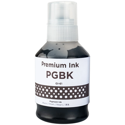 Compatible Canon GI61PGBK Black Ink Bottle