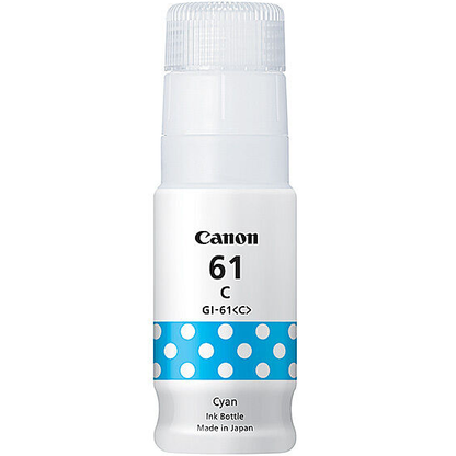 Genuine Canon GI61C Cyan Ink Bottle