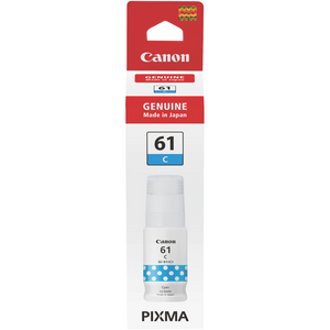 Genuine Canon GI61C Cyan Ink Bottle