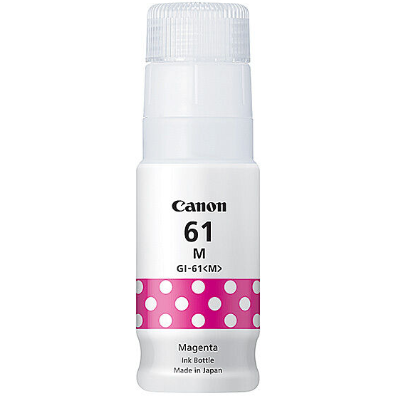 Genuine Canon GI61M Magenta Ink Bottle