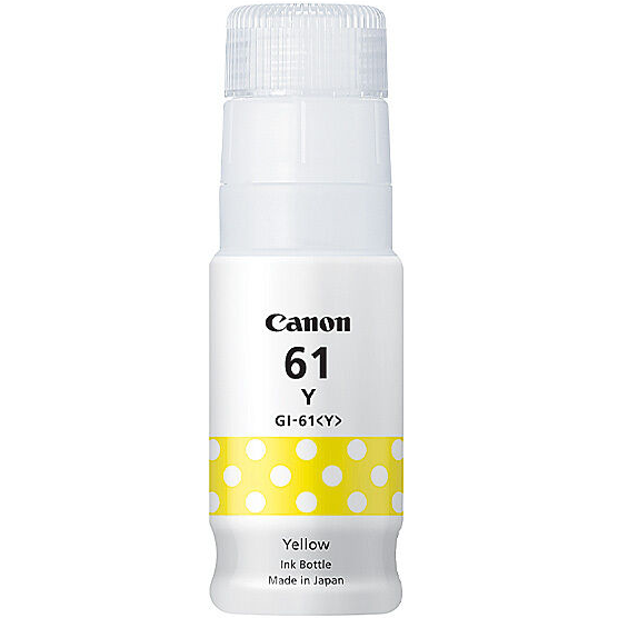 Genuine Canon GI61Y Yellow Ink Bottle