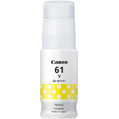 Genuine Canon GI61Y Yellow Ink Bottle