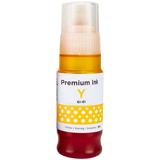 Compatible Canon GI61Y Yellow Ink Bottle