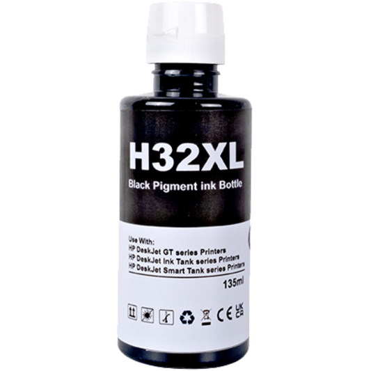 Compatible HP 32XL (1VV24AA) Black Ink Bottle