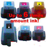 A Set Compatible HP 02 Ink Cartridges
